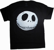 A Nightmare Before Christmas Vintage Style Big Head Mens T-Shirt