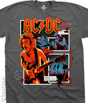 AC/DC Comic Mens Tee Shirt
